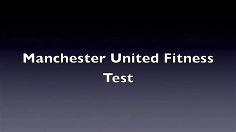 is the man u fitness test hard|man u workout.